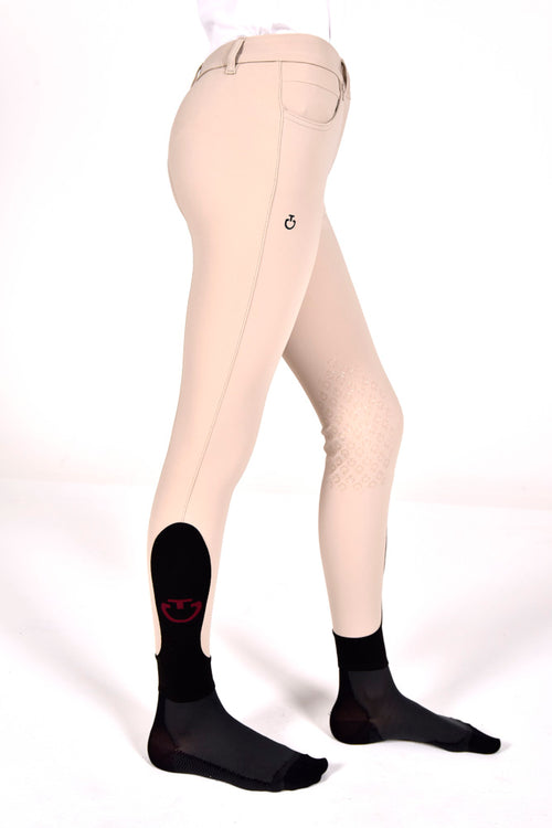 Girl’s Colour Grip Breeches - Beige