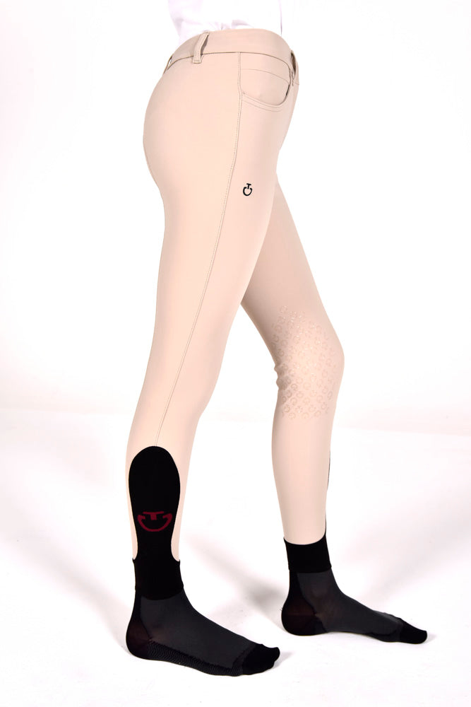 Girl’s Colour Grip Breeches - Beige