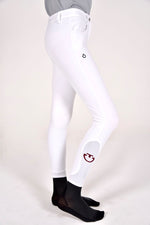 Girl’s Color Grip Breeches - White