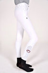 Girl’s Color Grip Breeches 2023 - White