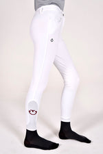 Girl’s Color Grip Breeches - White