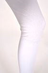 Girl’s Color Grip Breeches 2023 - White
