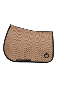 Quilted Wave Jump Pad - Biscuit/Black