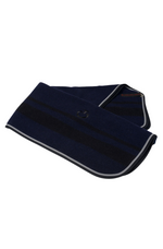 CT Jersey Stripe Wool Rug - Navy/Black (145cm/5'3 NZ)