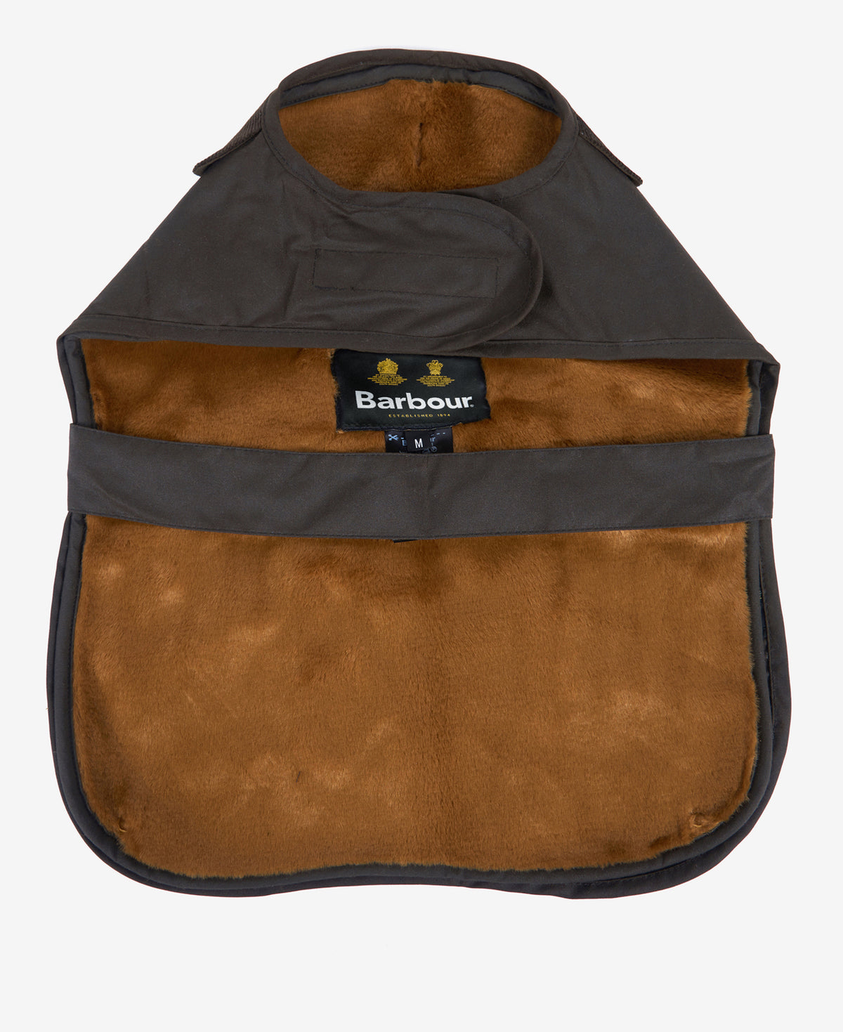 2 in 1 Wax Dog Coat - Olive
