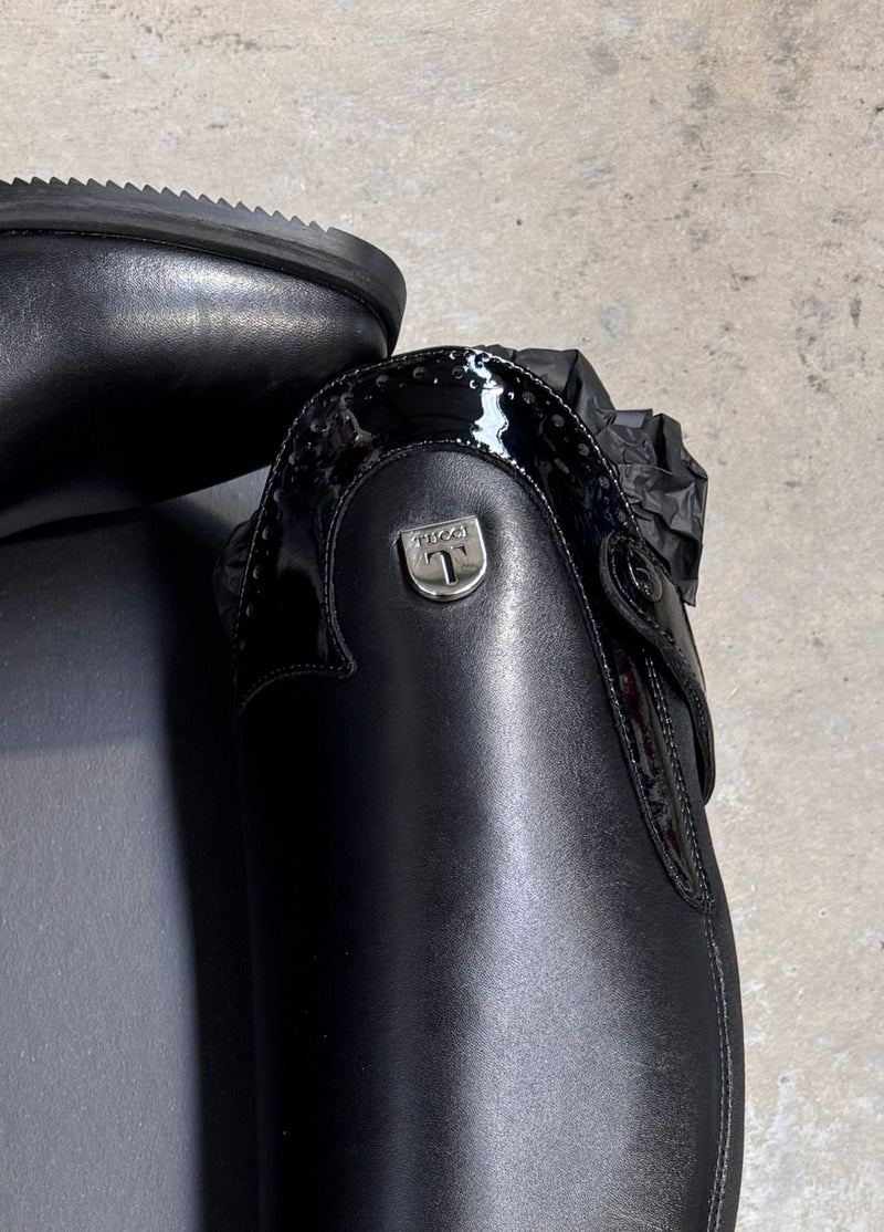 Sofia Boots - Marilyn Punched Patent Top