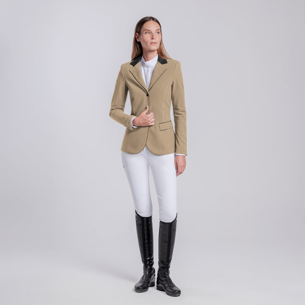 GP Zip Riding Jacket - Aluminium