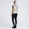 Down Padded Women's Vest - Light Grey