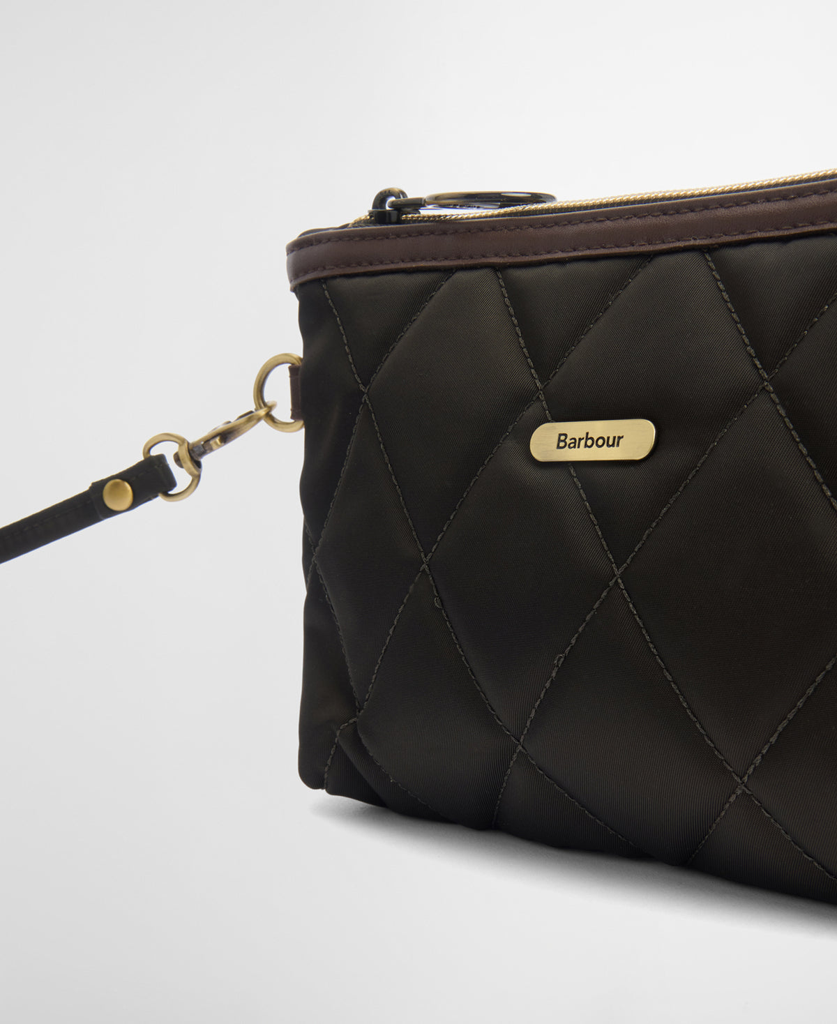 Quilted Tote Bag - Olive