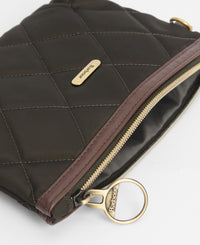 Quilted Tote Bag - Olive