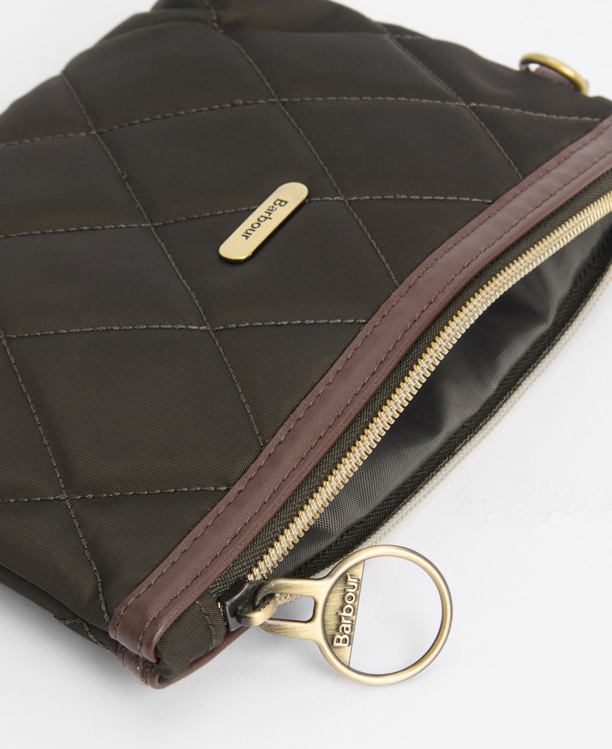 Quilted Tote Bag - Olive