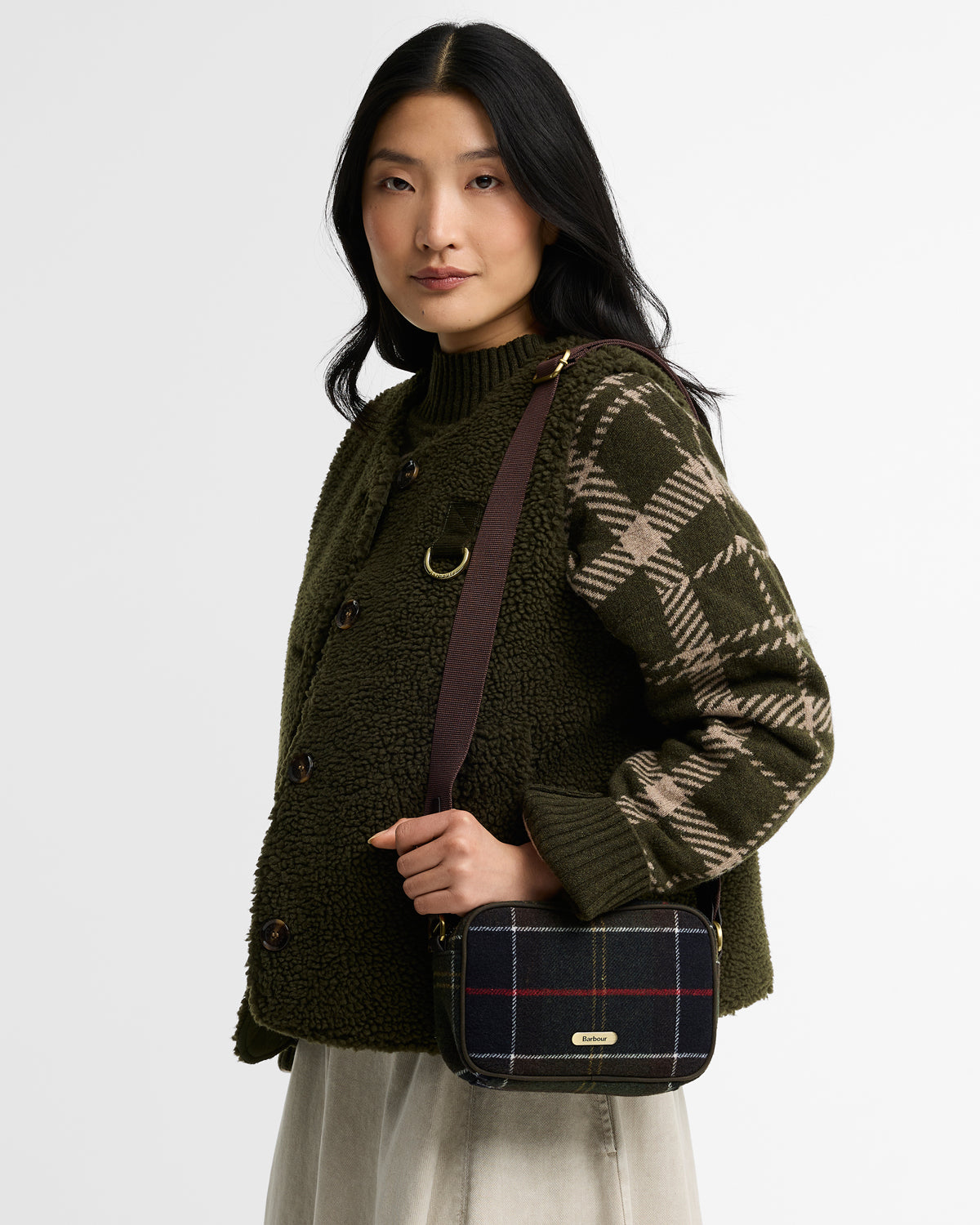 Contin Tartan Mini Crossbody Bag - Classic Tartan