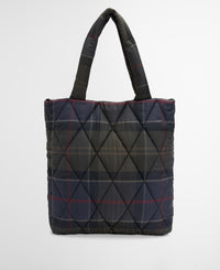 Tartan Arlene Quilted Tote Bag - Shadow Classic Tartan