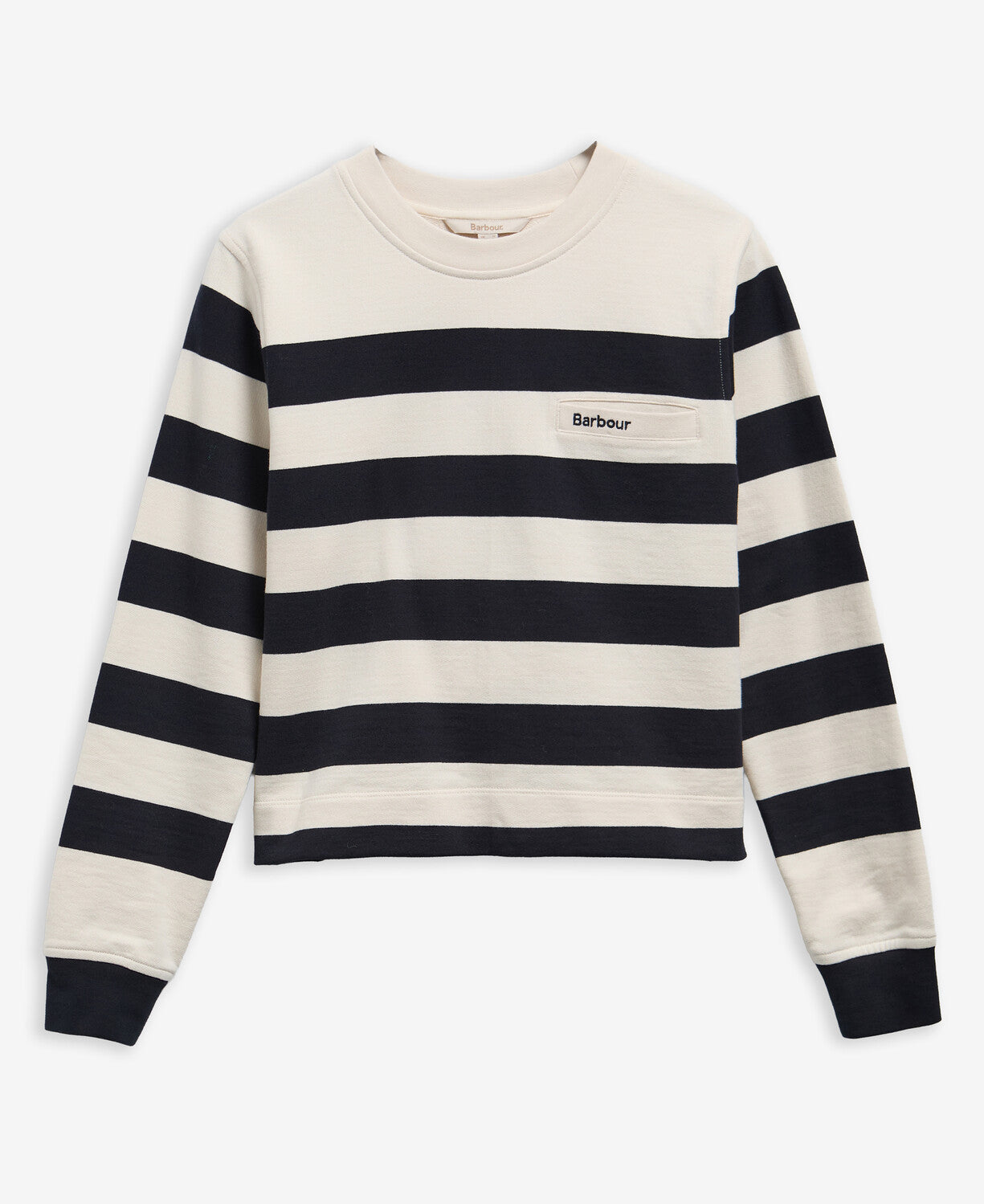 Aylesby Striped Sweatshirt - Dark Navy/Cloud Stripe