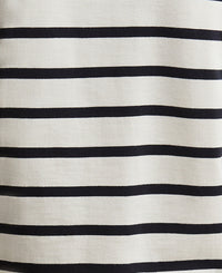 Aylesby Striped Sweatshirt - Cloud/Dark Navy Stripe
