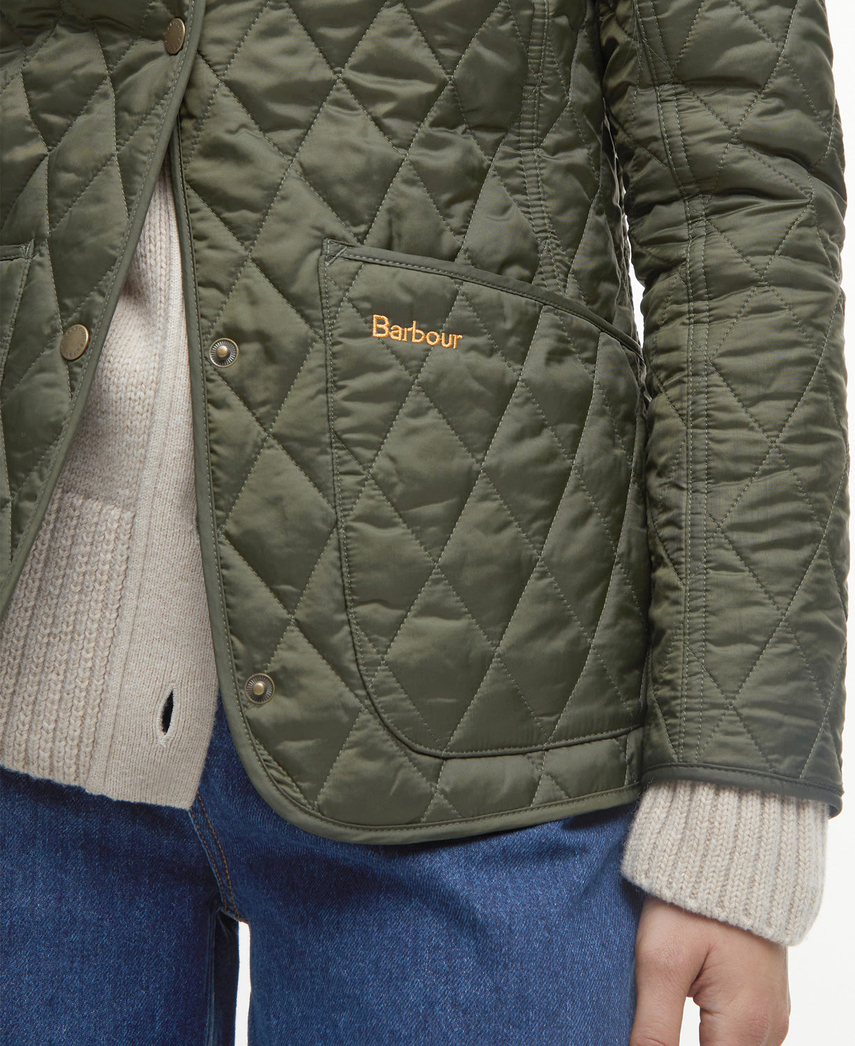 Annandale Quilted Jacket - Olive