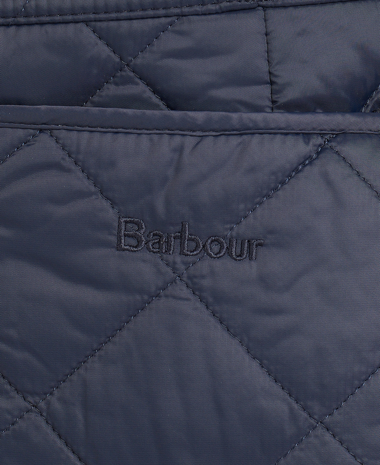 Deveron Quilted Jacket - Navy/Pale Pink
