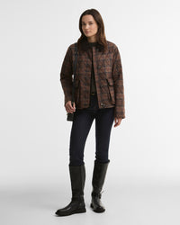 Louden Quilted Jacket - Muted Tartan