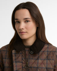 Louden Quilted Jacket - Muted Tartan