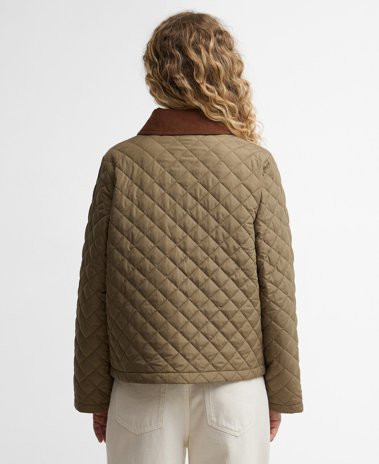 Aylesby Quilted Jacket - Dusky Green