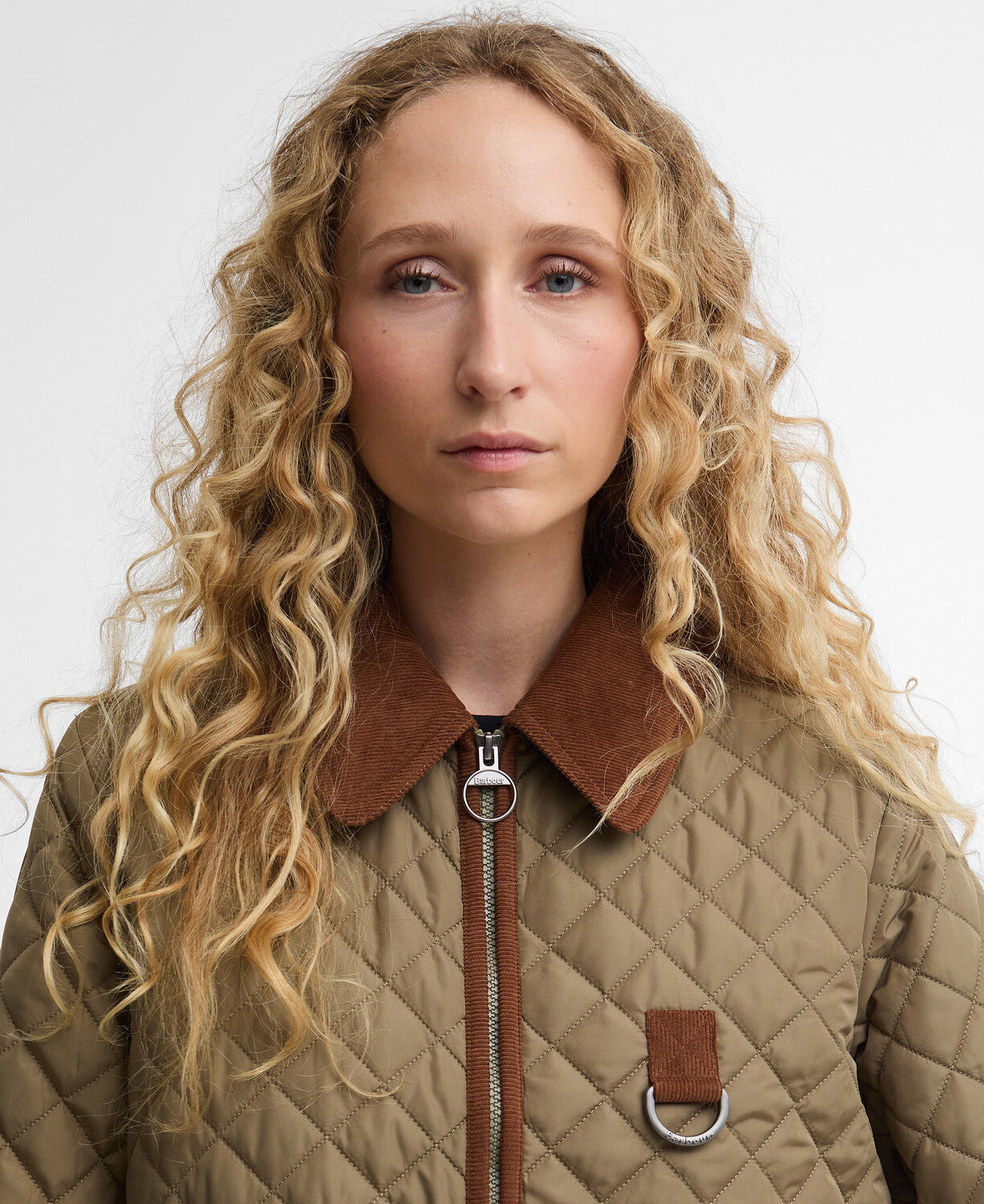 Aylesby Quilted Jacket - Dusky Green