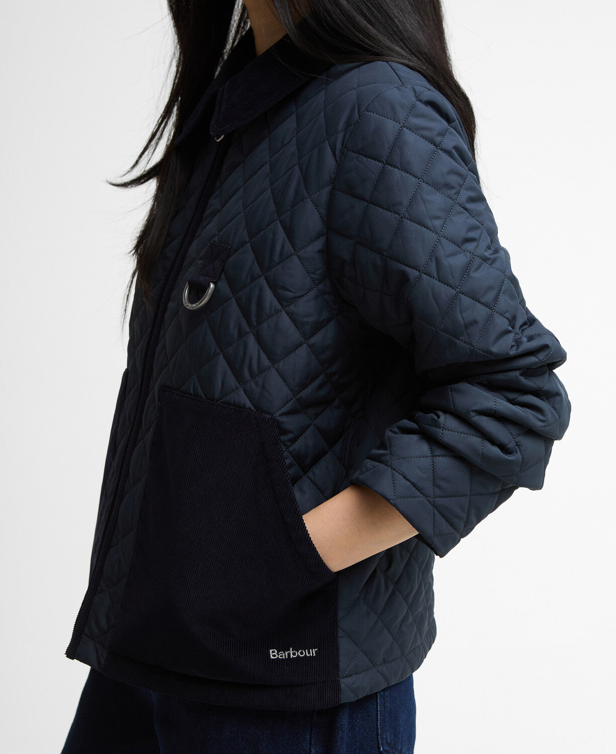 Aylesby Quilted Jacket - Navy
