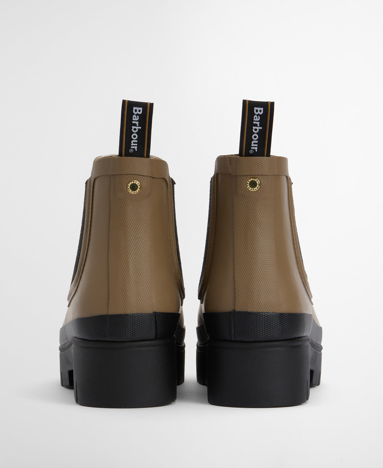 Halton Chelsea Welly - Military Brown/Black
