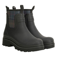 Cynthia Chelsea Welly - Black/Shadow Tartan