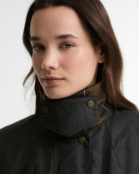 Modern Border Wax Jacket - Sage/Classic