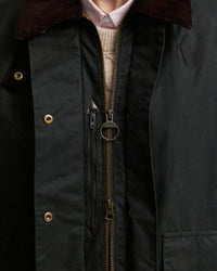 Modern Border Wax Jacket - Sage/Classic
