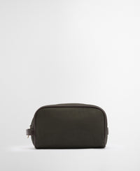 Wax Washbag - Olive/Beacon