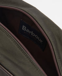 Wax Washbag - Olive/Beacon