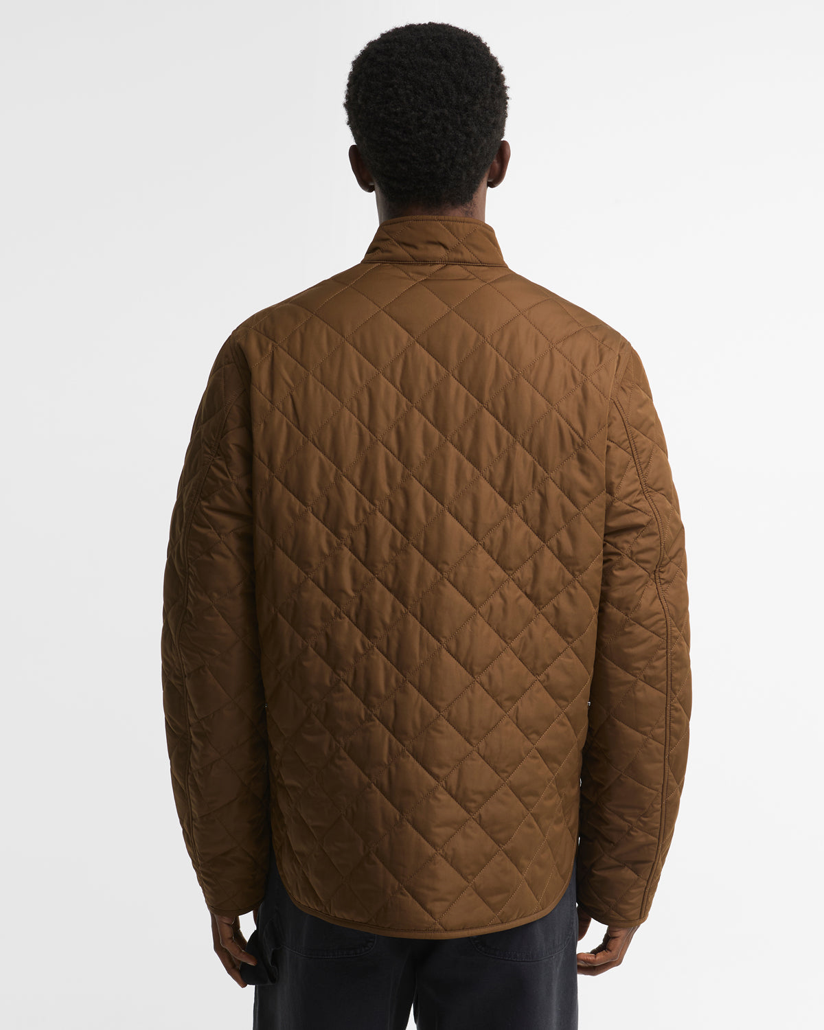 Lowerdale Quilted Jacket - Dark Sand
