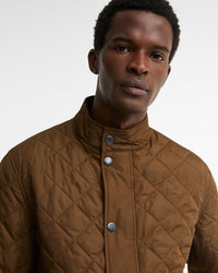 Lowerdale Quilted Jacket - Dark Sand