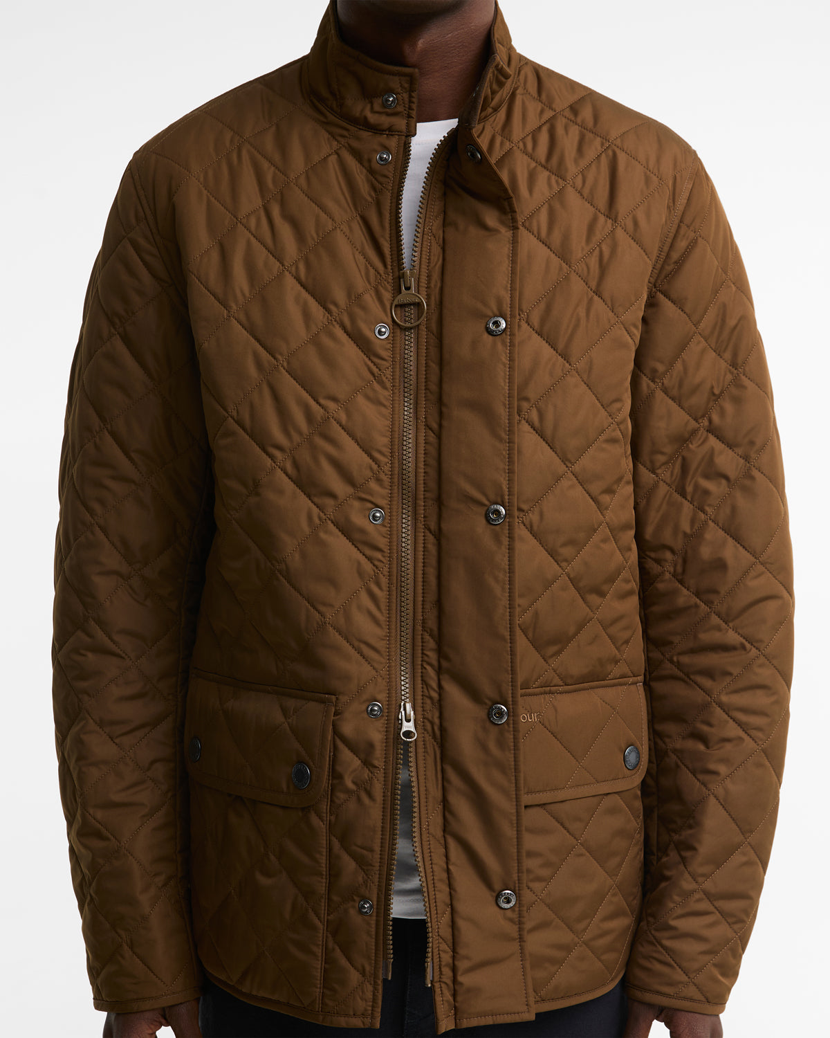 Lowerdale Quilted Jacket - Dark Sand