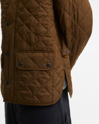 Lowerdale Quilted Jacket - Dark Sand
