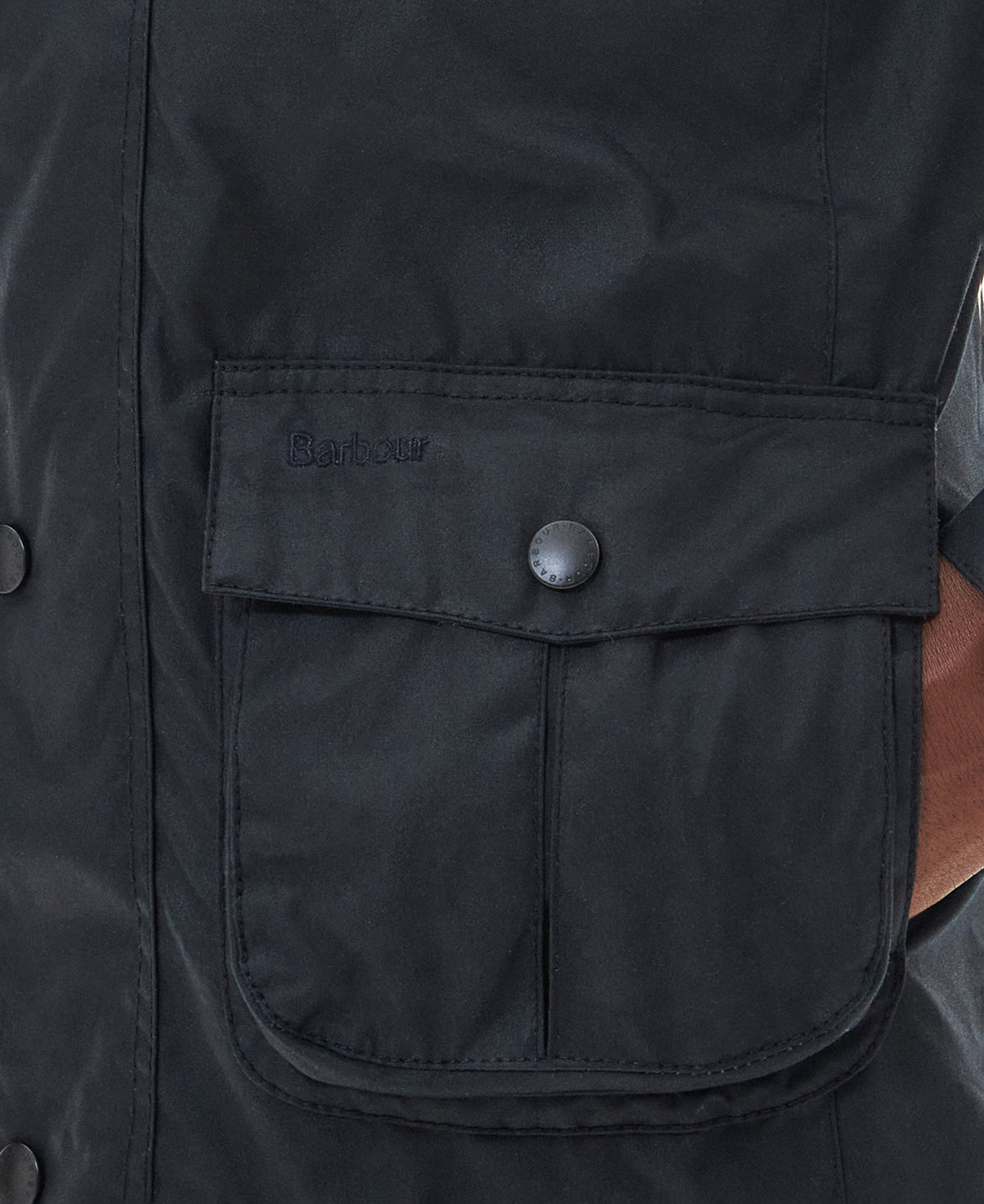 Corbridge Wax Jacket - Navy/Classic