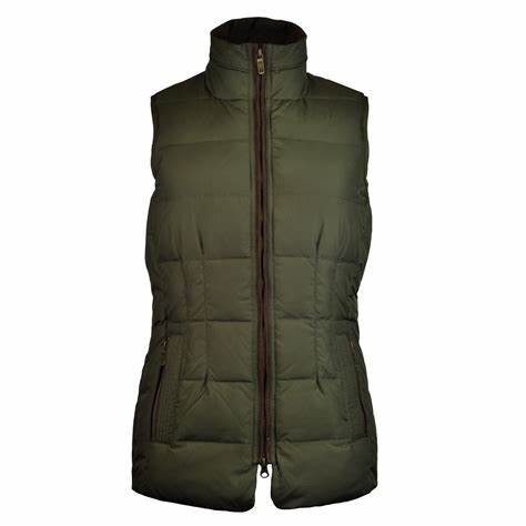 Spiddal Quilted Gilet - Spruce