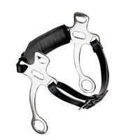 KK Leather Curb Strap Black