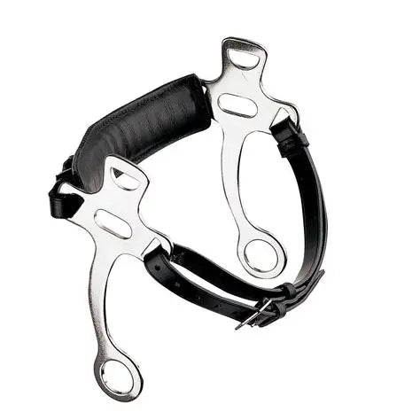 KK Leather Curb Strap Black