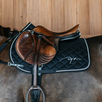 Saddle Pad Diamond Black - Full