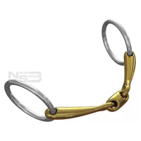 Tranz Angled Lozenge Loose Ring Bradoon