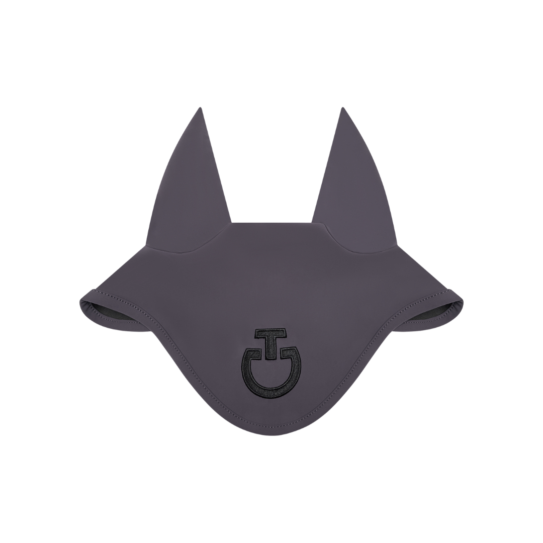 Embroidery Quilted Jump Pad & Jersey Earnet - Charcoal