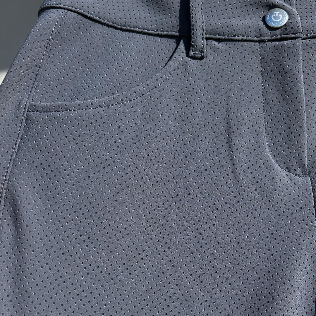 American Perforated Breeches - Charcoal