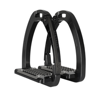 AluPro Safety Stirrups - Charcoal