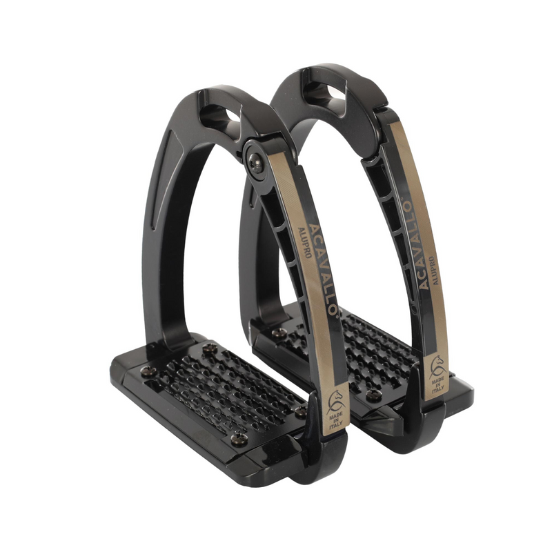 Arena Alupro Safety Stirrup Total Black