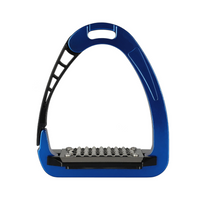 AluPro Safety Stirrups - Blue