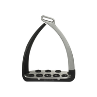 Vita Stirrup - Steel 1 Silver/Black
