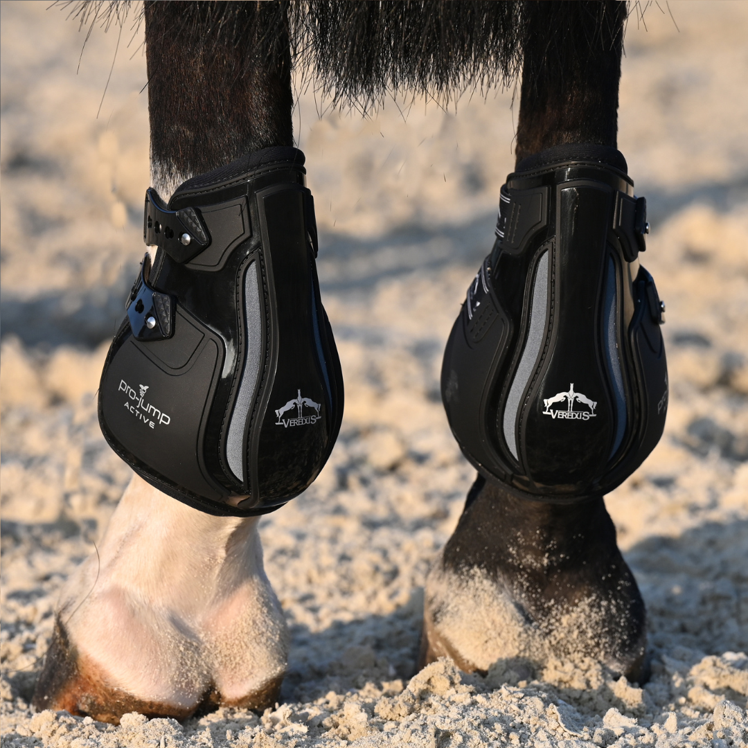 Pro Jump Active Fetlock Boots - Black