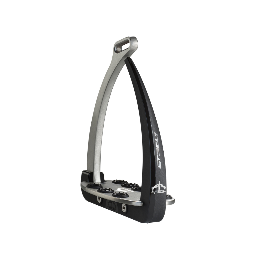 Vita Stirrup - Steel 1 Silver/Black